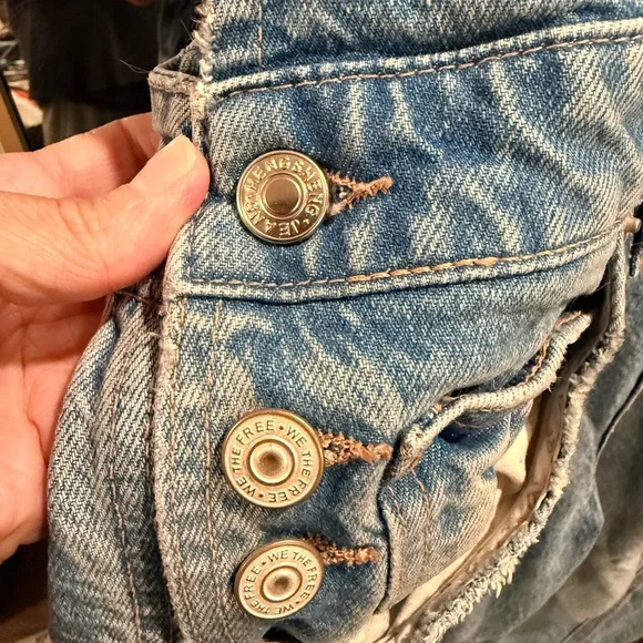 We The Free Good Luck Barrel overalls - Picture 5 of 5